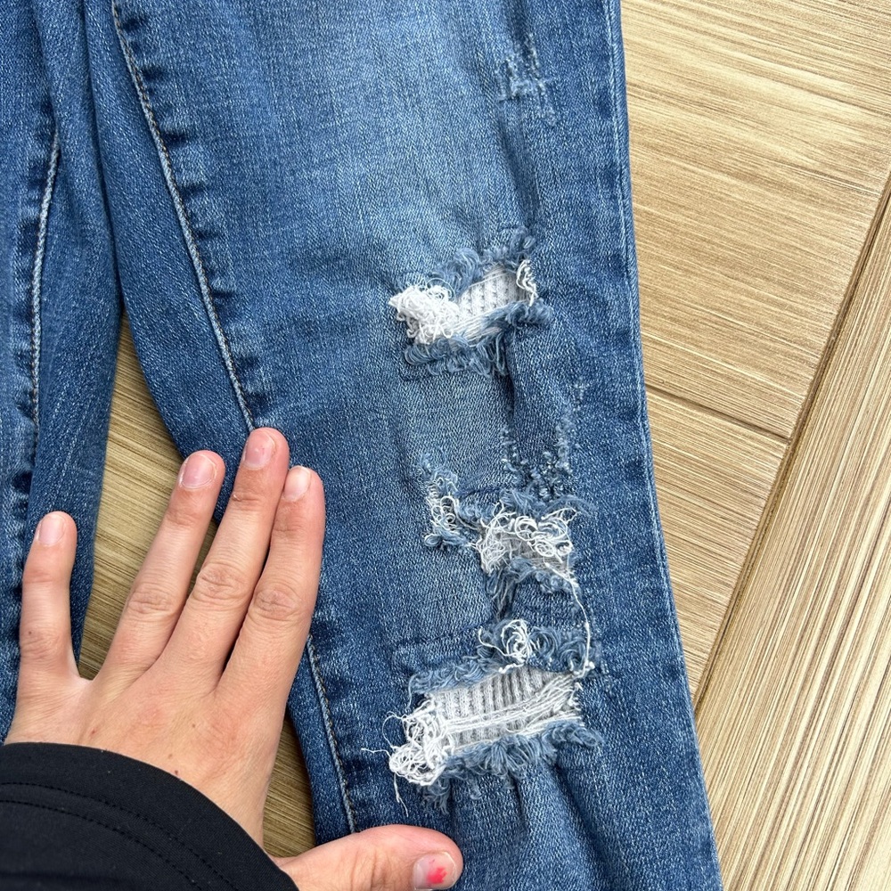 Judy Blue Dark Blue Skinny Jeans - Picture 3 of 7